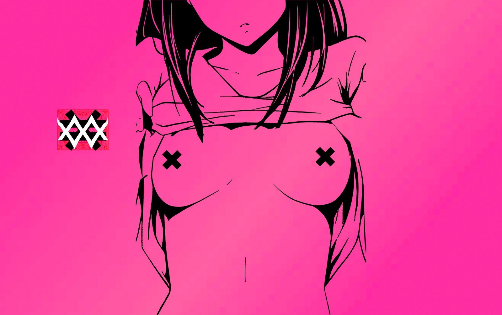 Anime Collection Card Waifu Cross pink