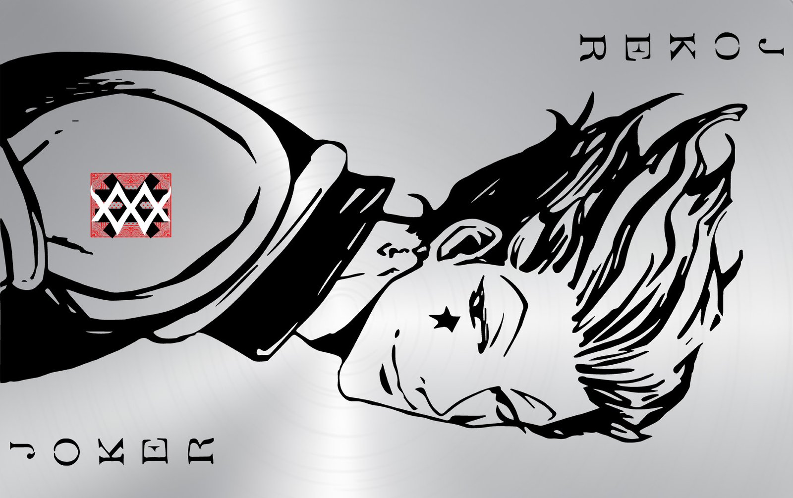 Anime Collection Card Joker silver