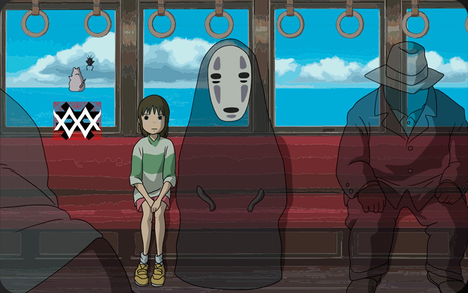 Color Fusion Card Spirited Away black