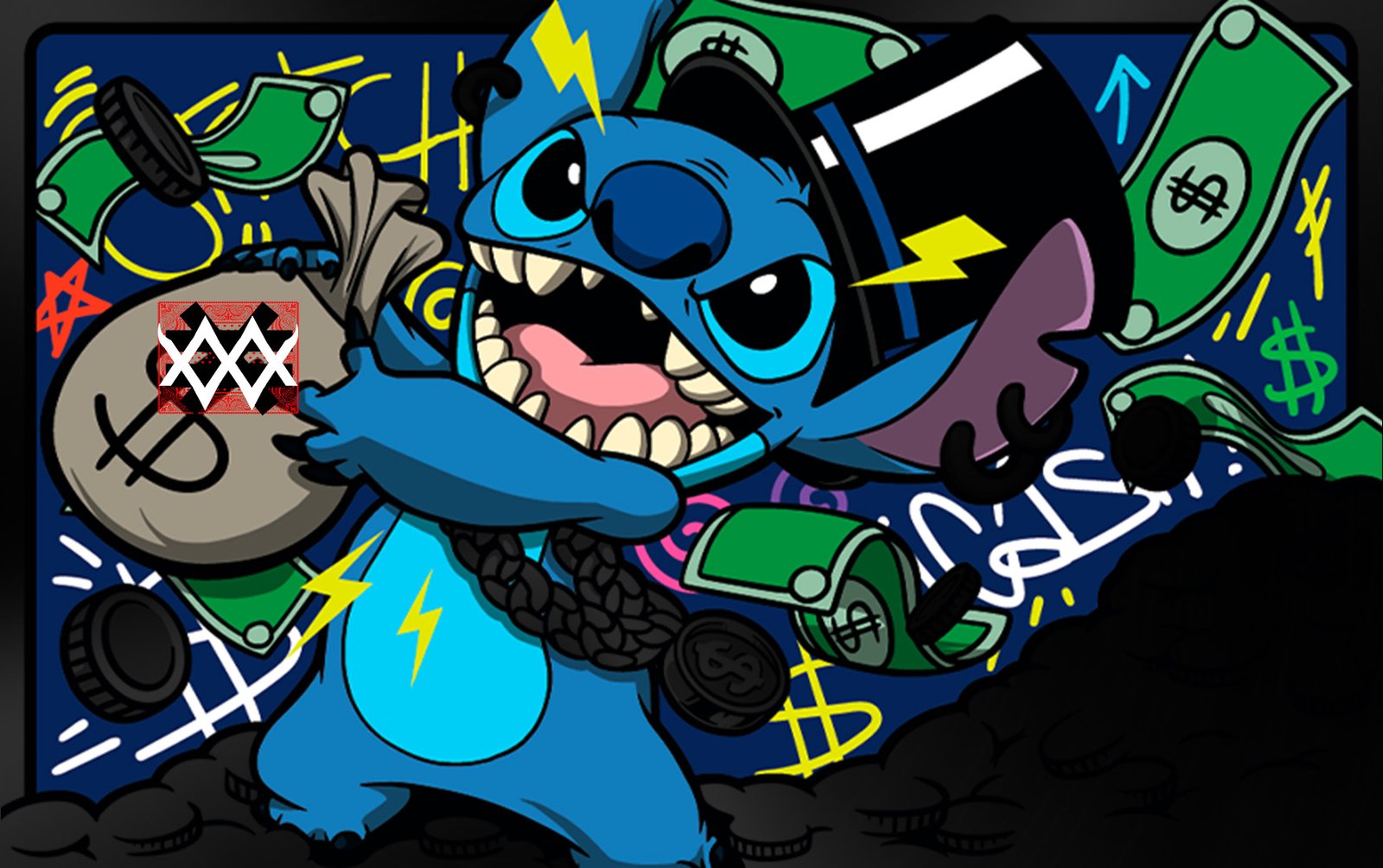 Color Fusion Card Stitch black