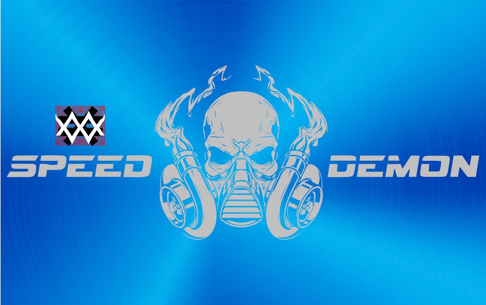 Exclusive Collection Card Speed Demon blue