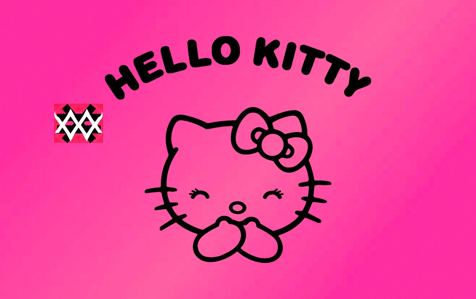 Exclusive Collection Card Hello Kitty pink