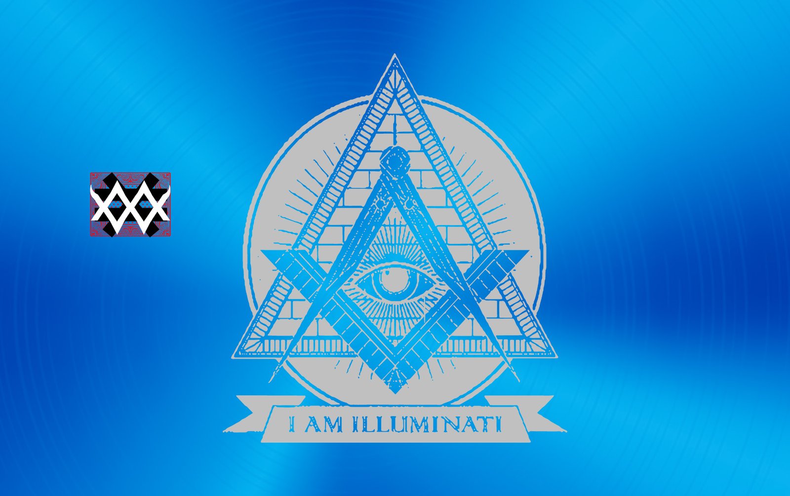 Fortune Card Illuminati blue