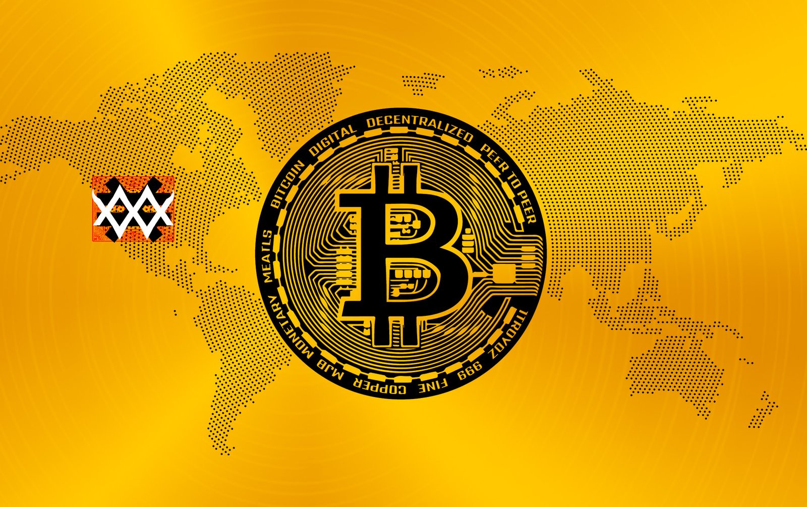 Fortune Collection Card Bitcoin World gold