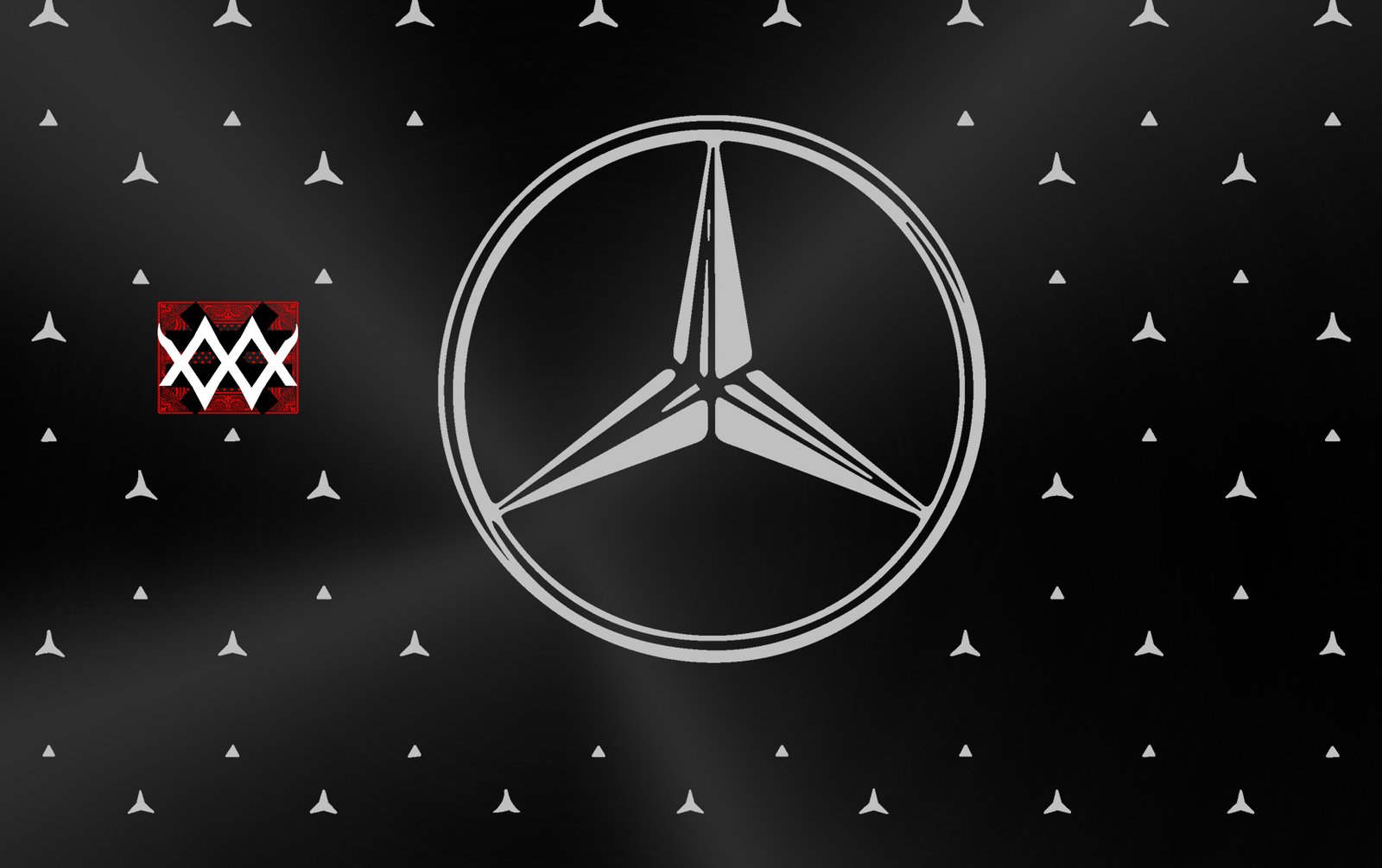 Luxury Collection Card Mercedes Benz black