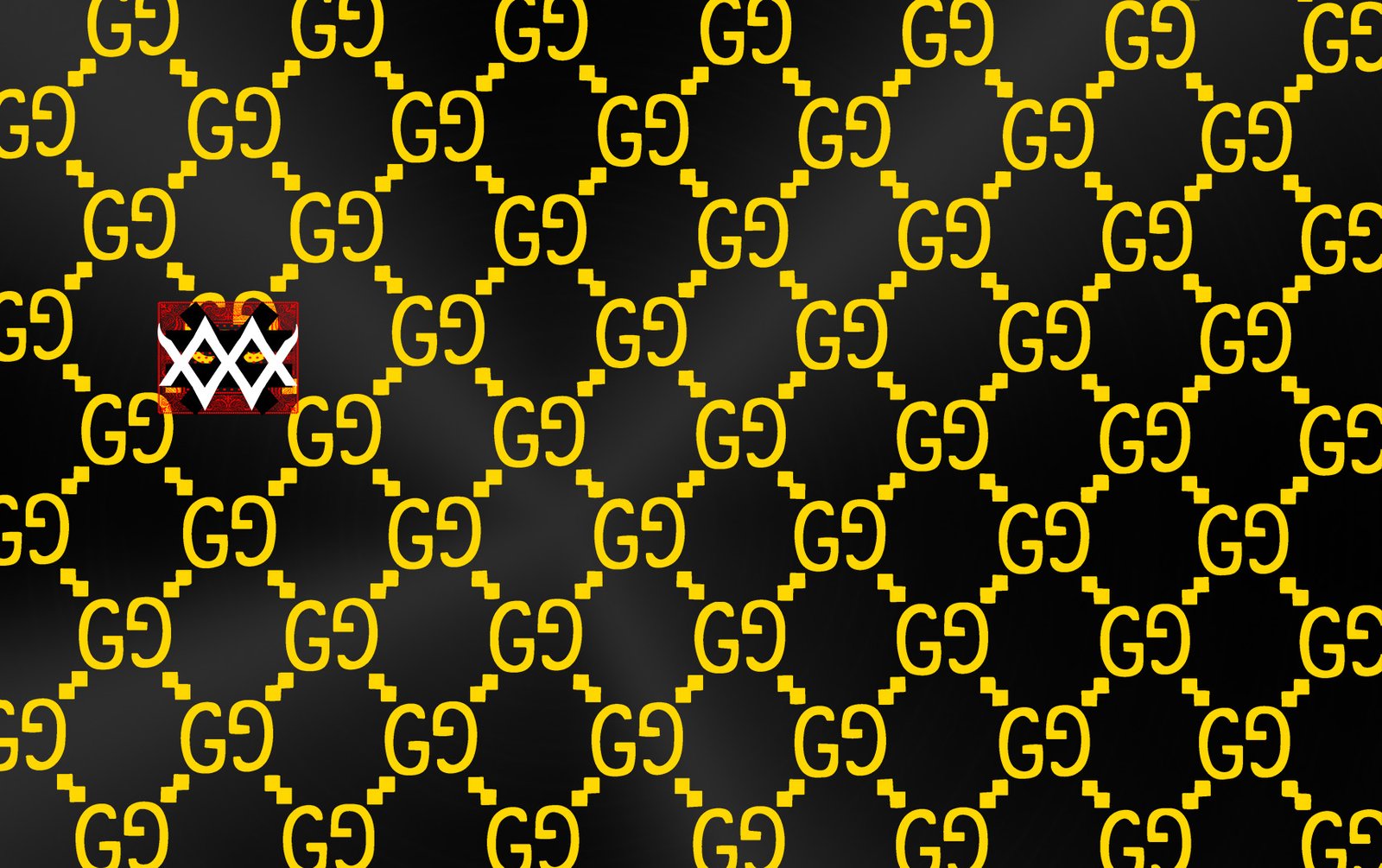 Luxury Card Gucci blackgold