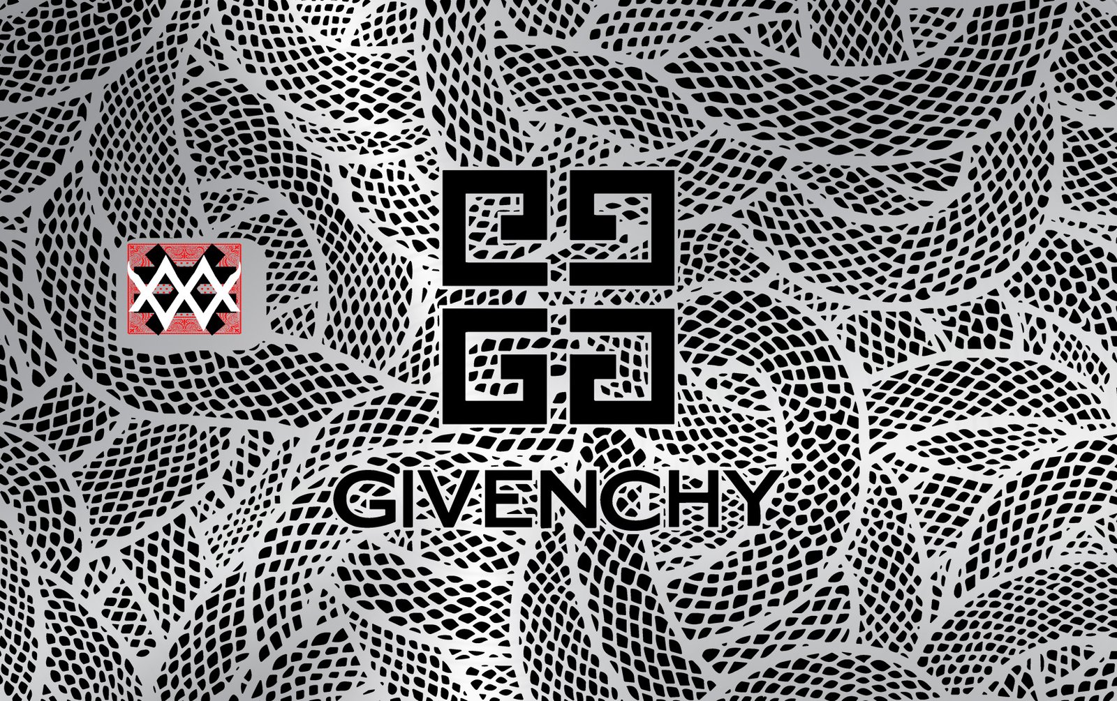 Luxury Collection Card Givenchy silver